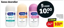 Kruidvat Sanex deoroller aanbieding