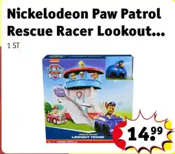Kruidvat Nickelodeon Paw Patrol Rescue Racer Lookout Tower aanbieding