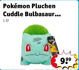 Kruidvat Pokémon Pluchen Cuddle Bulbasaur Knuffel aanbieding