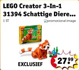 Kruidvat LEGO Creator 3-In-1 31394 Schattige Dieren: Rode Panda aanbieding