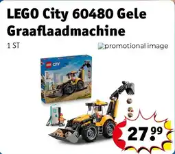 Kruidvat LEGO City 60480 Gele Graaflaadmachine aanbieding