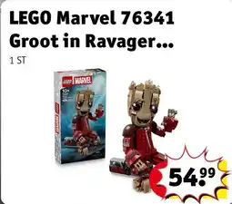 Kruidvat LEGO Marvel 76341 Groot in Ravager Jumpsuit aanbieding