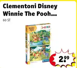 Kruidvat Clementoni Disney Winnie The Pooh Puzzels aanbieding
