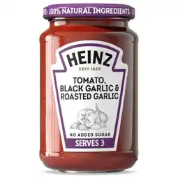 Albert Heijn Heinz Pastasaus roasted black garlic aanbieding