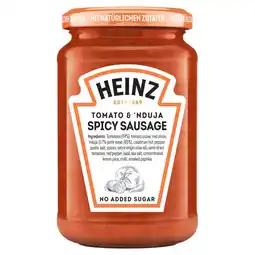 Albert Heijn Heinz Pastasaus nduja aanbieding