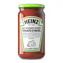 Albert Heijn Heinz Pastasaus cherry tomato & basil aanbieding