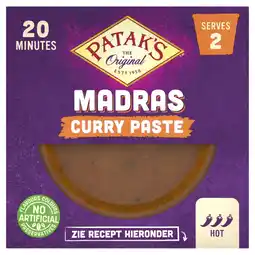 Albert Heijn Patak's Madras currypaste aanbieding
