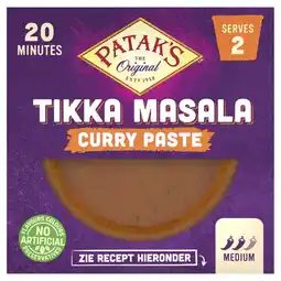 Albert Heijn Patak's Tikka masala currypaste aanbieding