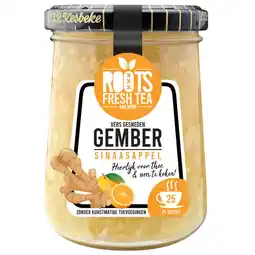Albert Heijn Kesbeke Roots Vers gesneden gember sinaasappel aanbieding