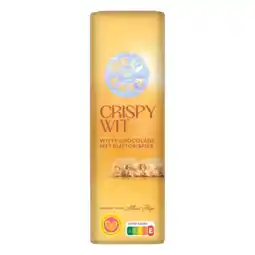 Albert Heijn Delicata Reep crispy witte chocolade aanbieding