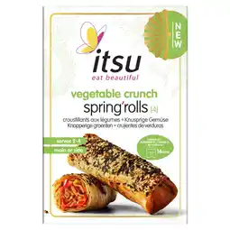 Albert Heijn Itsu Vegetable crunch spring rolls aanbieding