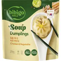 Albert Heijn Bibigo Soup dumpling chicken & vegetable aanbieding