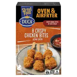 Albert Heijn Duca 8 crispy chicken bites Asian satay aanbieding
