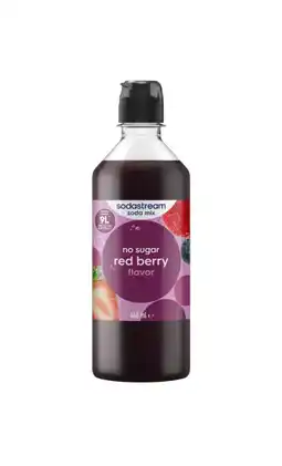 Albert Heijn Sodastream Red berry no sugar soda mix siroop aanbieding