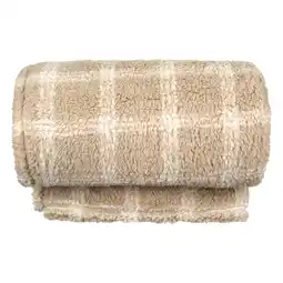 Albert Heijn Mistral Home Plaid teddy aanbieding