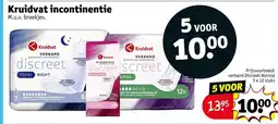 Kruidvat Kruidvat incontinentie aanbieding