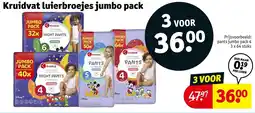Kruidvat Kruidvat luierbroejes jumbo pack aanbieding