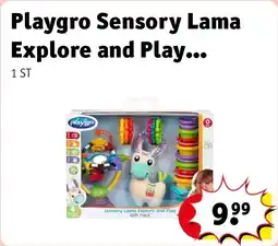 Kruidvat Playgro Sensory Lama Explore and Play Speelset aanbieding
