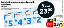 Kruidvat Kruidvat opvolg- en peutermelk standaard aanbieding