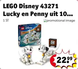 Kruidvat LEGO Disney 43271 Lucky en Penny uit 101 Dalmatiërs aanbieding