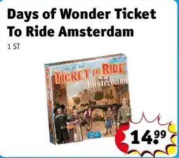 Kruidvat Days of Wonder Ticket To Ride Amsterdam aanbieding