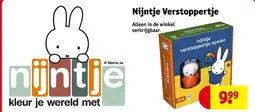 Kruidvat Nijntje Verstoppertje aanbieding