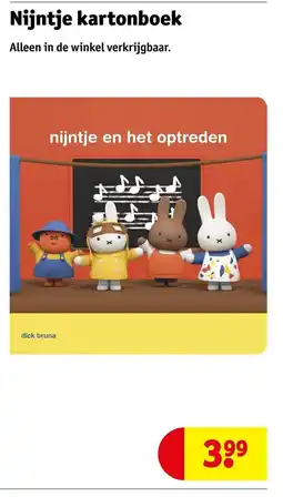 Kruidvat Nijntje kartonboek aanbieding