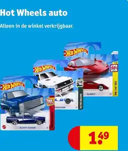 Kruidvat Hot Wheels auto aanbieding