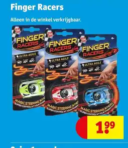 Kruidvat Finger Racers aanbieding