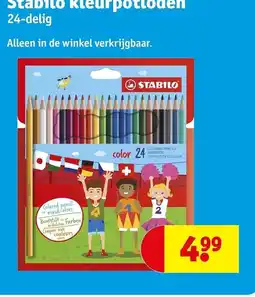 Kruidvat Stabilo kleurpotloden aanbieding