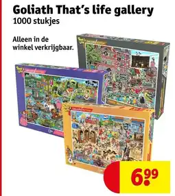 Kruidvat Goliath That's life gallery aanbieding