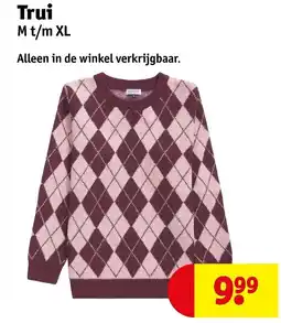 Kruidvat Trui aanbieding
