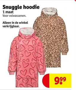 Kruidvat Snuggle hoodie aanbieding