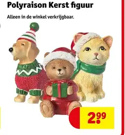 Kruidvat Polyraison Kerst figuur aanbieding