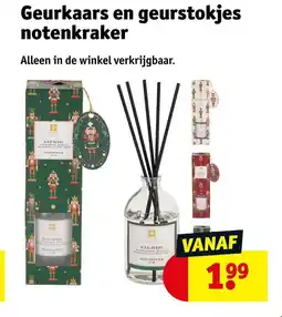 Kruidvat Geurkaars en geurstokjes notenkraker aanbieding