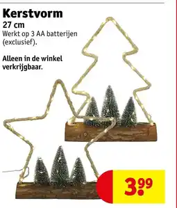 Kruidvat Kerstvorm aanbieding
