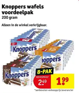 Kruidvat Knoppers wafels aanbieding