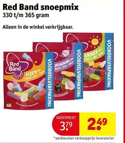 Kruidvat Red Band snoepmix aanbieding