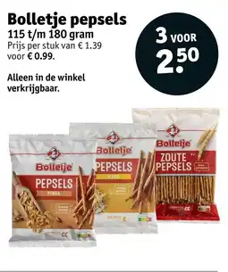 Kruidvat Bolletje pepsels aanbieding
