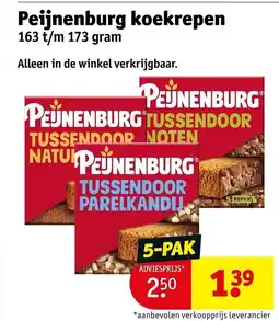 Kruidvat Peijnenburg koekrepen aanbieding