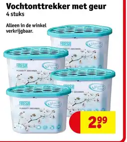 Kruidvat Vochtonttrekker met geur aanbieding