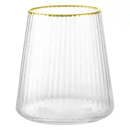Albert Heijn AH Excellent Waterglas ribbel aanbieding