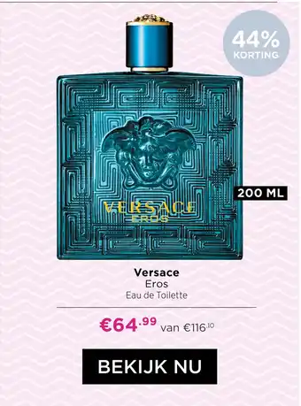 ICI Paris XL Versace Eros Eau de Toilette aanbieding