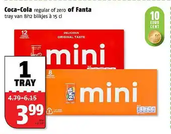 Poiesz Coca-cola regular of zero of fanta aanbieding