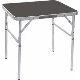 ANWB Nordfalk Inklapbare campingtafel 70 x 60 x 30/60 cm Zwart aanbieding