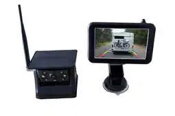 ANWB Berggps Magnetische solar achteruitrijcamera 5 inch Zwart aanbieding