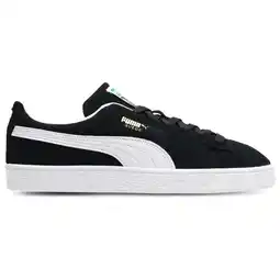 Foot Locker Puma Suede Sneakers Heren - Zwart - Maat 44 - Suède aanbieding