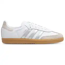 Foot Locker Adidas Samba Sneakers Dames - Wit - Maat 38 - Leer aanbieding