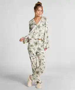 Hunkemoller Hunkemöller Pyjamabroek Storylover Wit aanbieding