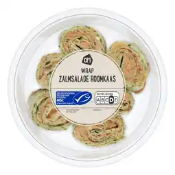 Albert Heijn AH Wrap zalmsalade bieslook roomkaas aanbieding